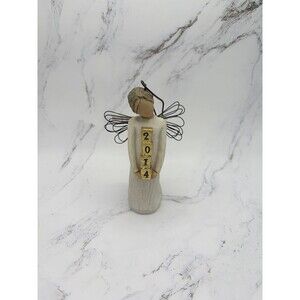 2014 Willow Tree Demdaco Susan Lordi Christmas Angel Ornament With Box